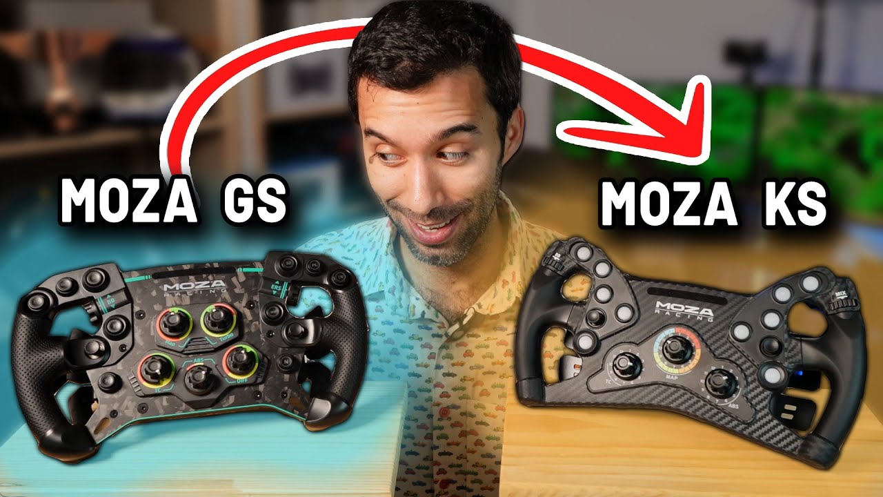 ¿Qué volante me compraría? 👉 Comparativa MOZA KS vs MOZA GS #moza