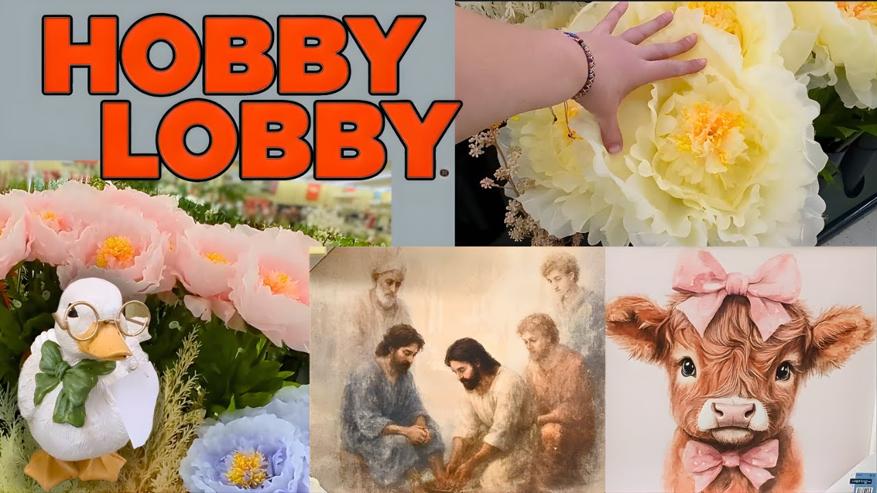Hobby Lobby NEW!! Valentines-St.Patrick's- Easter-Home Decor, January 19, 2026
