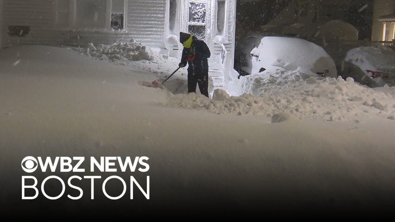 Southeastern Massachusetts buried under snow, travel ban issued