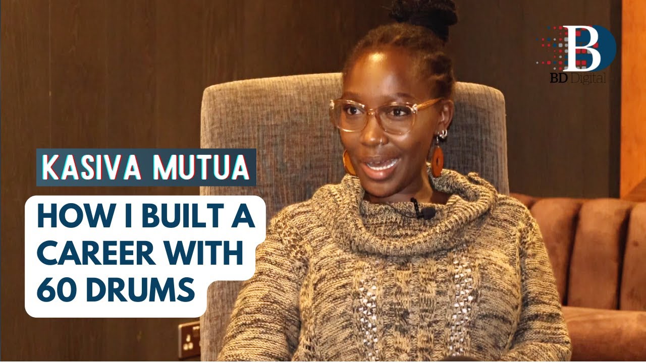Kasiva Mutua: How I built a career with 60 drums