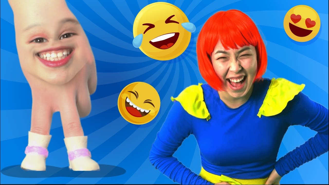 Tickle Hand and Five Little Monkeys Jumping on the Bed | Emoji | Hokie Pokie Kids Videos Compilation