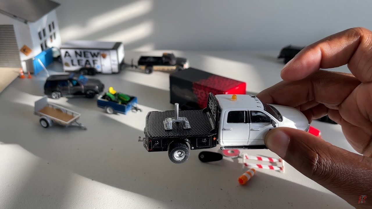 Removing Graphics on Plastic 1:64 Castings? GL Gooseneck Hitches, RT1 Update