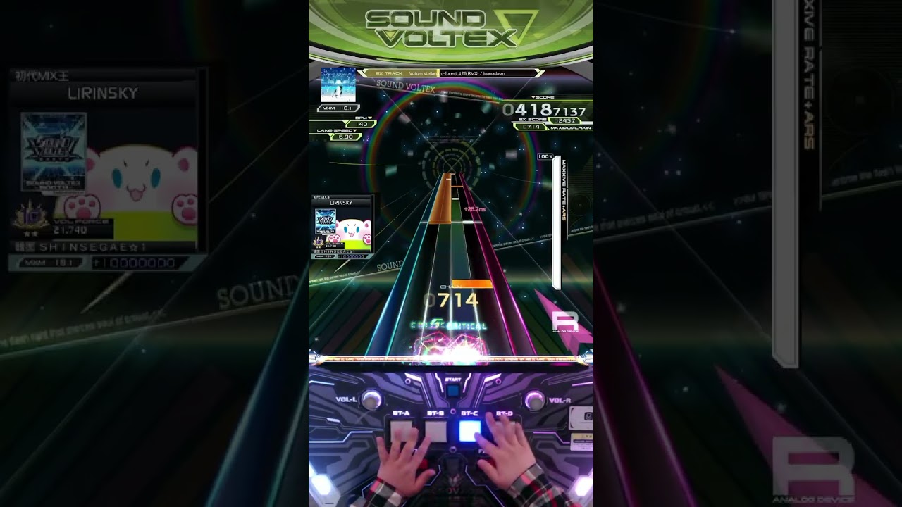 [SDVX] Votum stellarum -forest #25 RMX- (MXM)