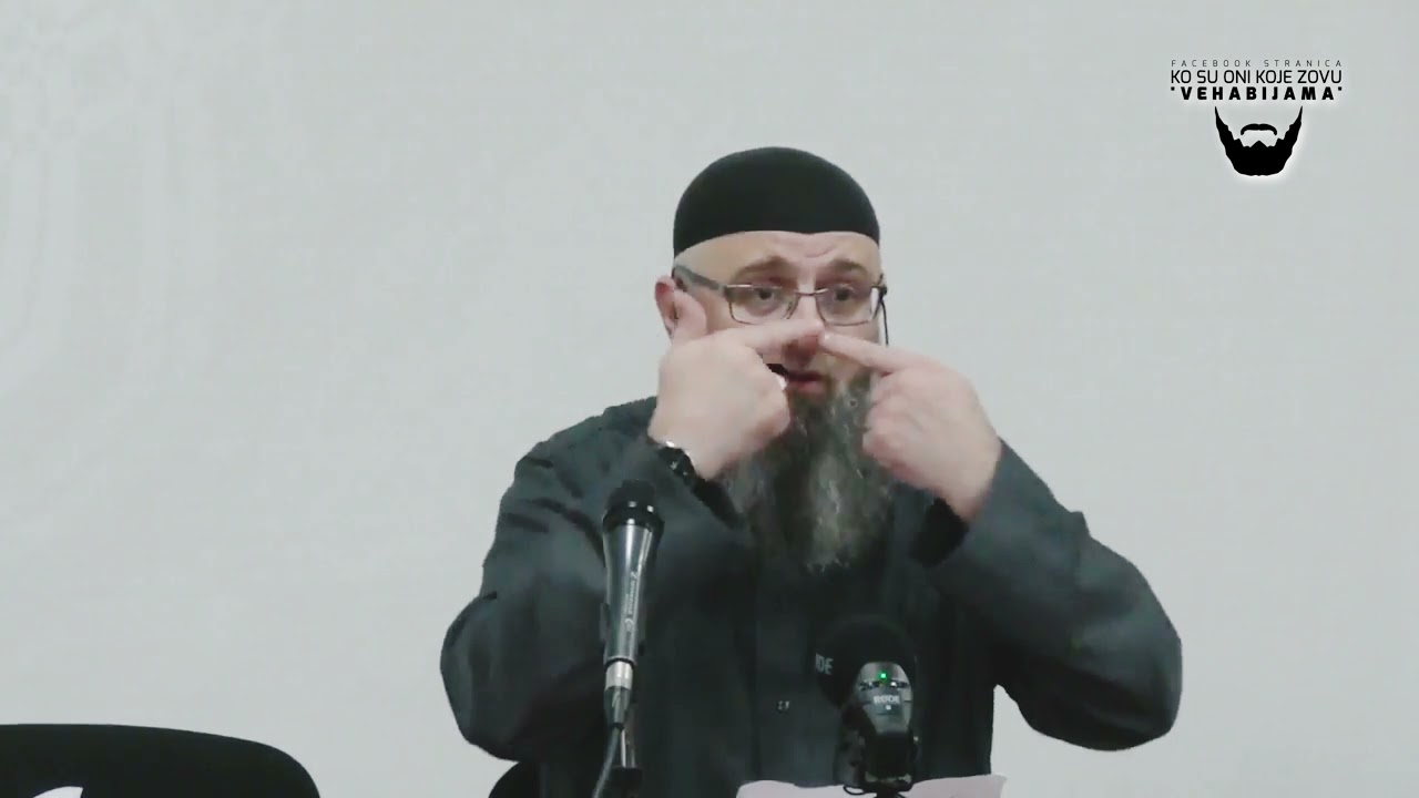 šejh Safet Kuduzović, hafizehullah. -POKRIVENA A OTKRIVENA-