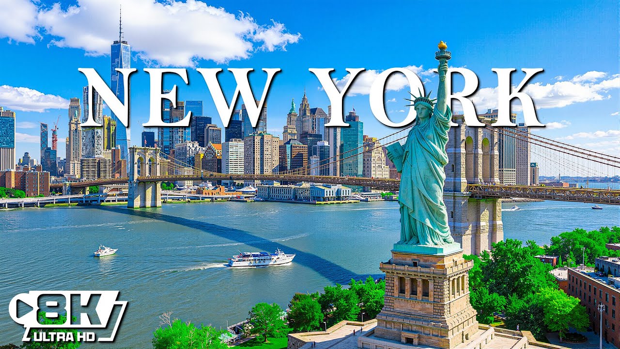 New York, USA 8K UHD – Admire The Breathtaking Beauty Of The City That Never Sleeps