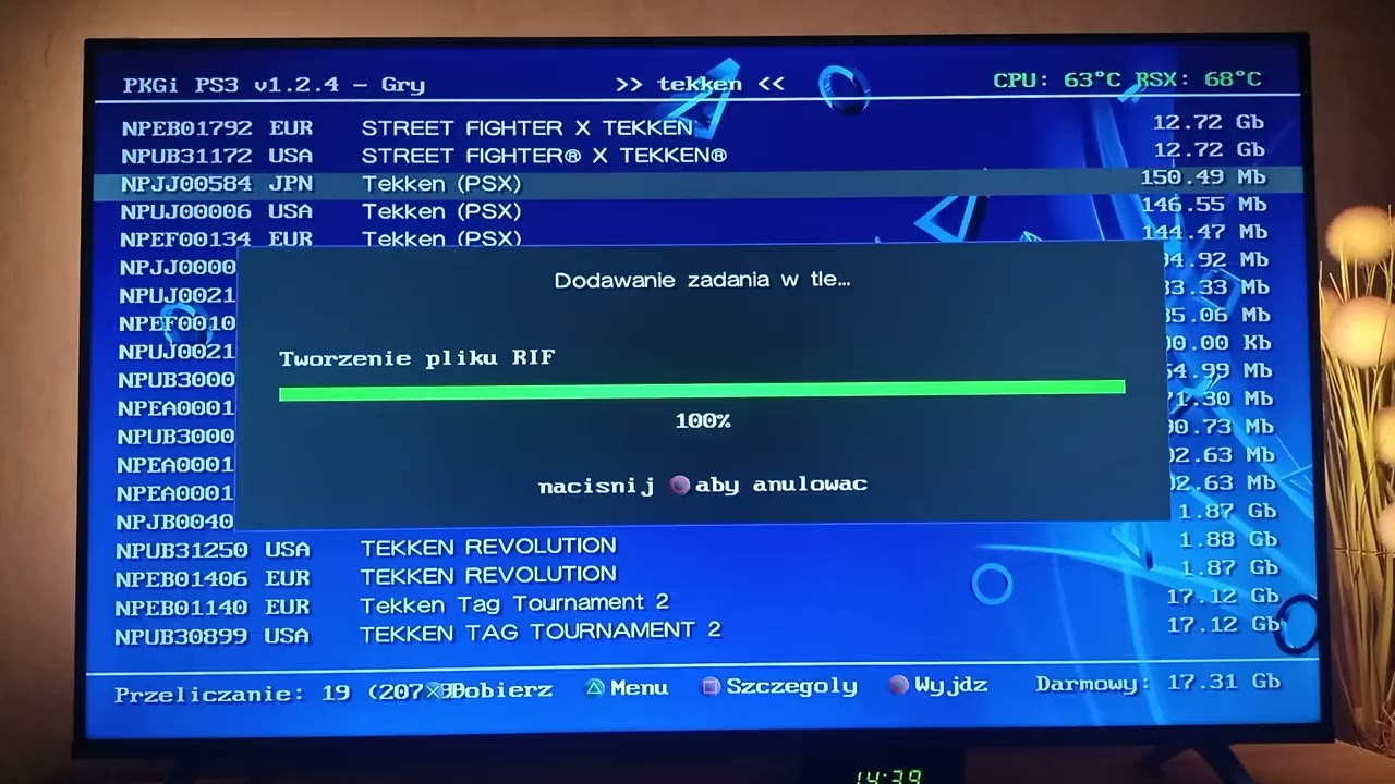 PKGi Pobieranie Gry CZ  1 PS3 HEN CFW