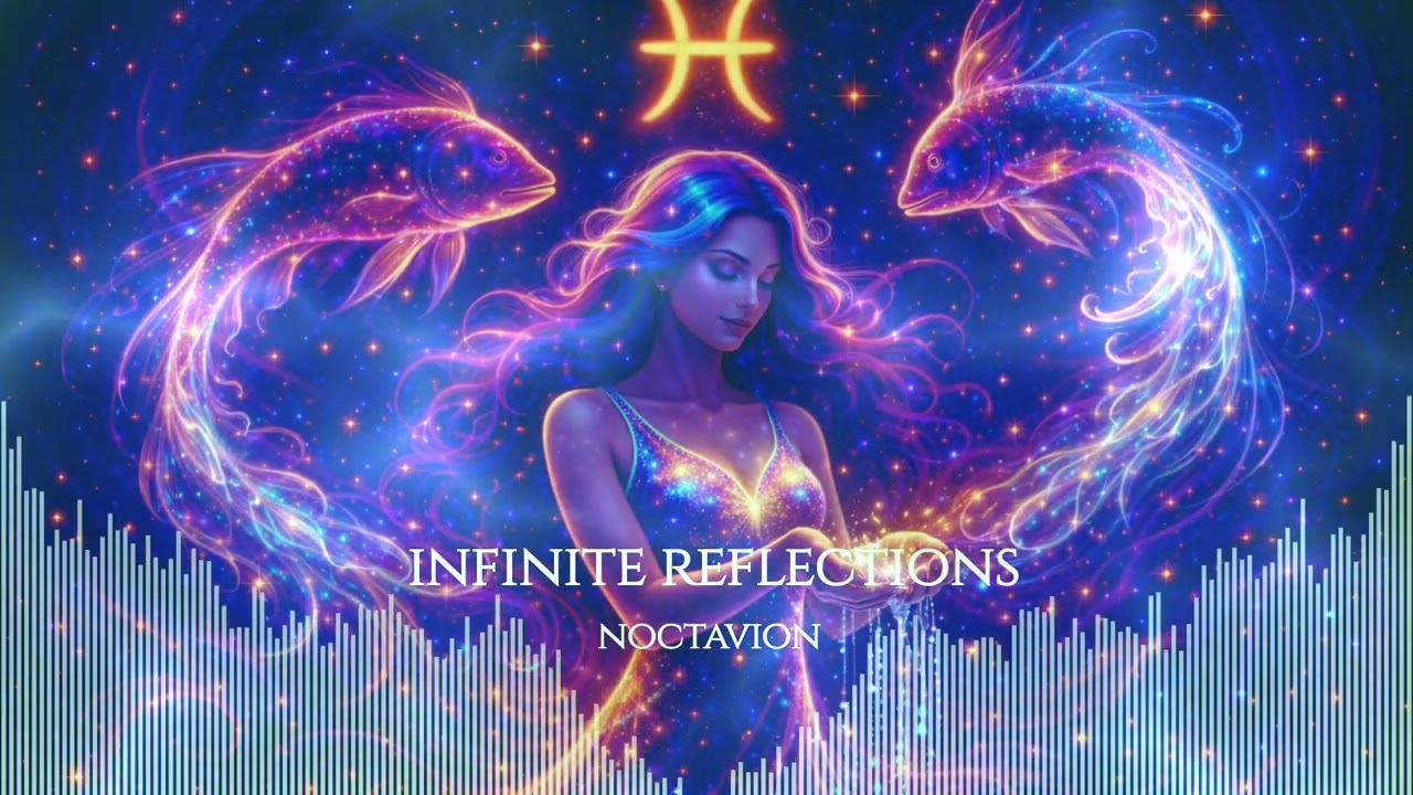 Infinite reflections - ✨️Pisces ♓️✨️- Silver Moon Collection - #NoctavioN #Pisces #CosmicRhythms 