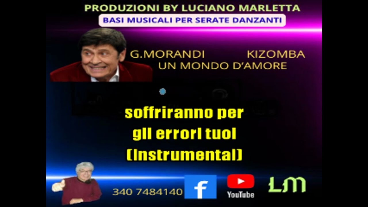 UN MONDO D'AMORE - G.MORANDI ( VERS.KIZOMBA ) (demo)