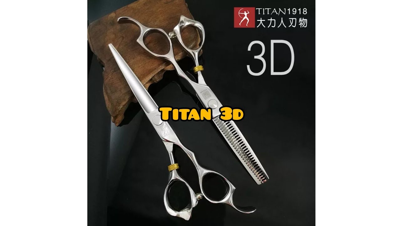 Tijeras TITAN 3D de Aliexpress