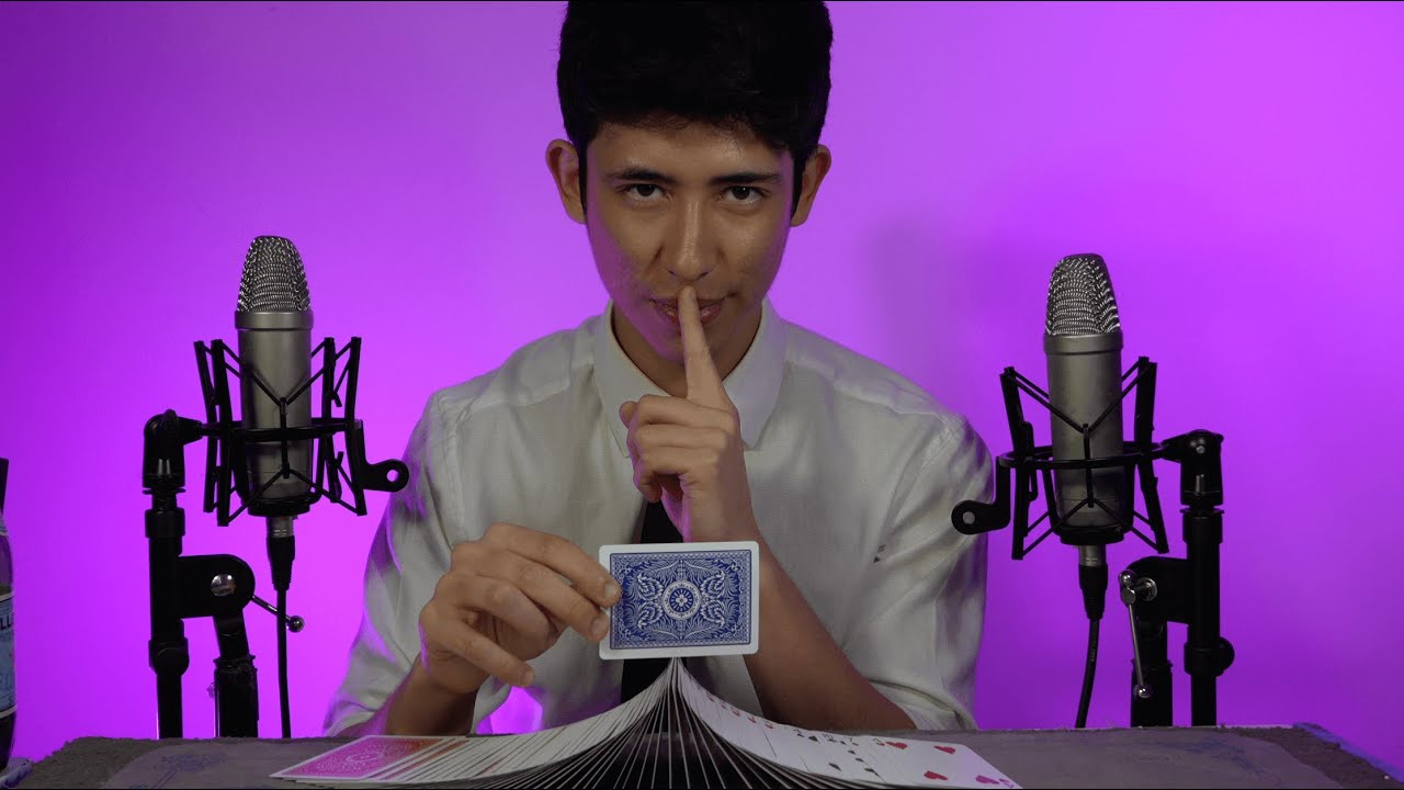99.99% OF YOU WILL SLEEP TO ASMR CARD MAGIC (4K)