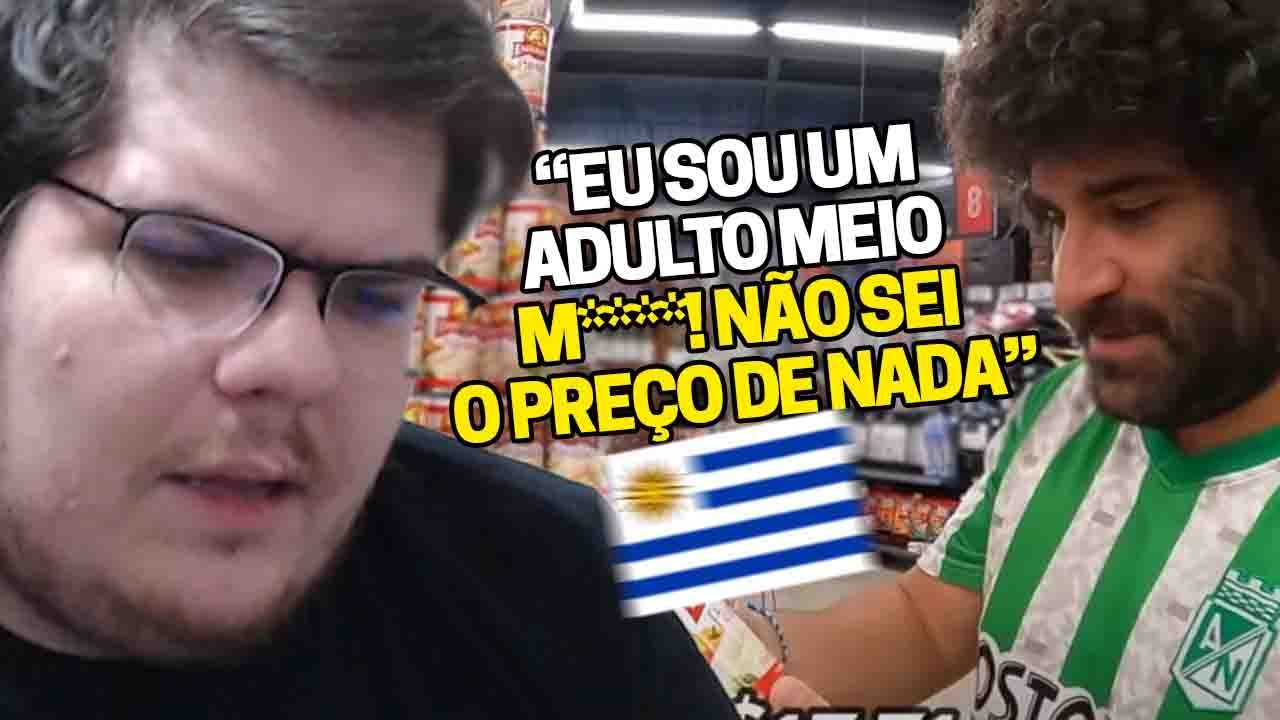 CASIMIRO REAGE: COMO É UM MERCADO NO URUGUAI | Cortes do Casimito