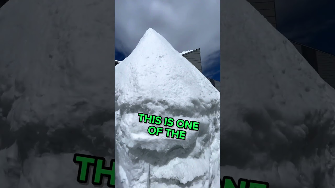 Mammoth Lakes March 2023 ❄️ The snow in Mammoth Lakes, California has been unreal this winter 🥶