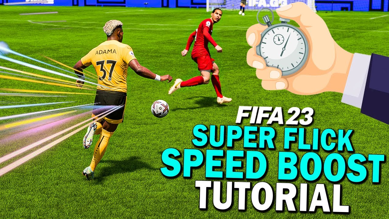 This SUPER FLICK SPEED BOOST is OVERPOWERED in FIFA 23! *META* SPEED BOOST TUTORIAL | FIFA 23