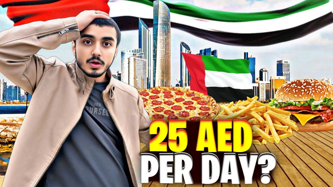 Dubai Food Cost Reality 😳 | How Much I Spend in a Day on Low Budget