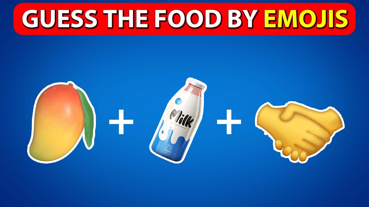 Guess the Food by Emoji Quiz 🍔  | Brand New Quiz Challenge 🍕 | Quiz Know