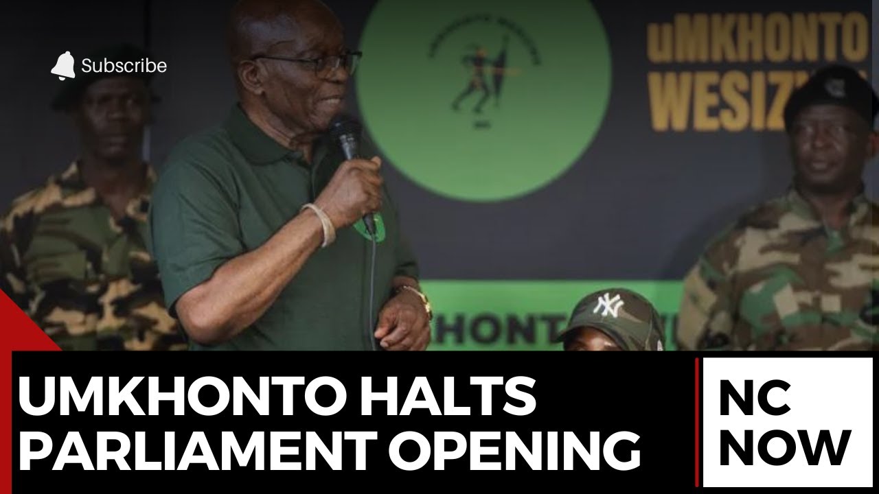 South Africa Politics: uMkhonto weSizwe Party Seeks to Halt Parliament's First Sitting