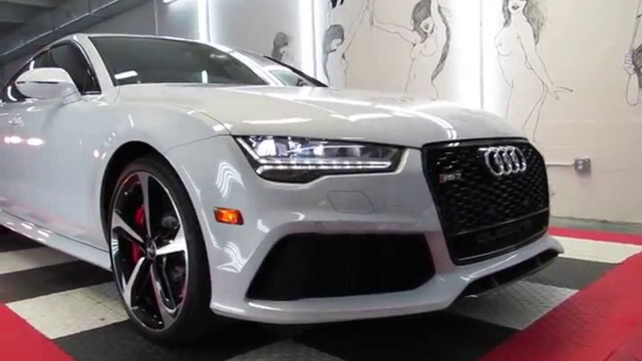 2016 Audi RS7 Suzuka Grey/Ceramic Pro by Advanced Detailing of South Florida