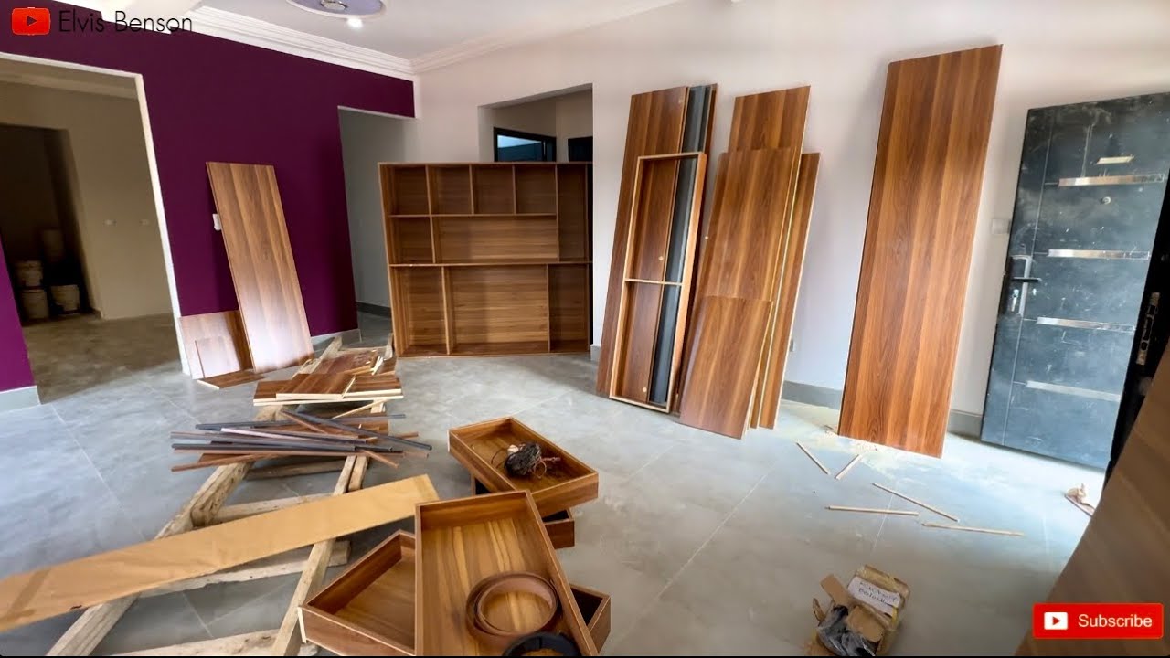 Many Diasporas abandon their Projects because of this reason-Wardrobes installation.