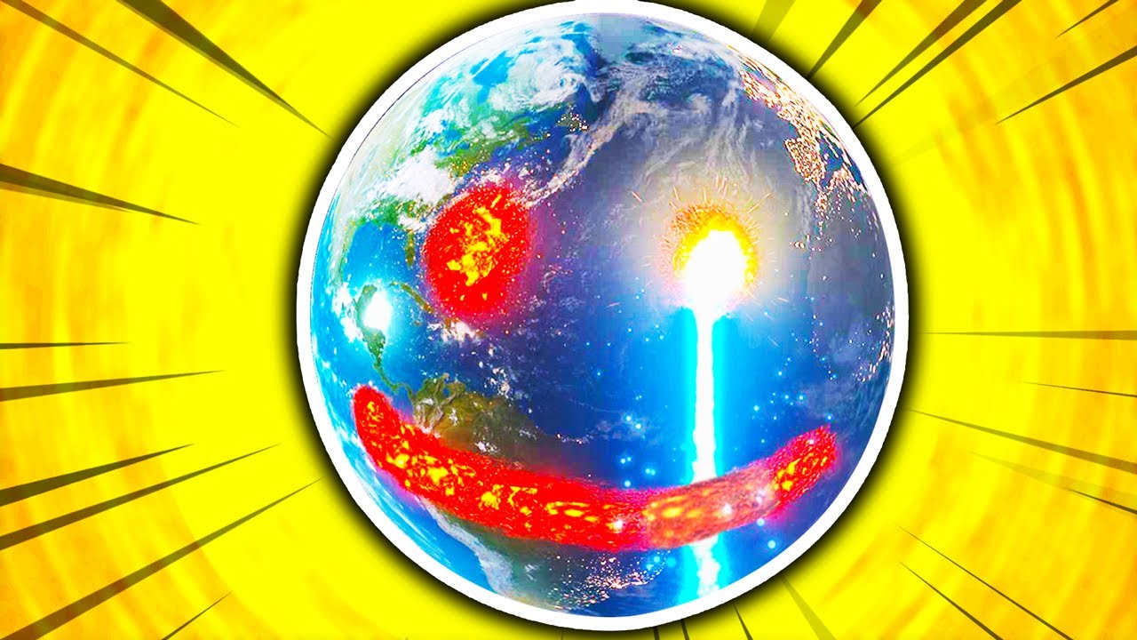 DÜNYA ARTIK GÜLÜYOR! DÜNYAYI İKİYE BÖLME OYUNU (Solar Smash)