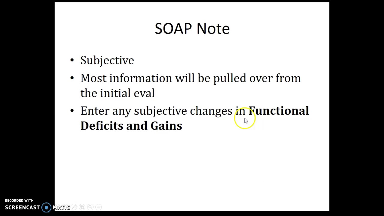 WebPT Tutorial