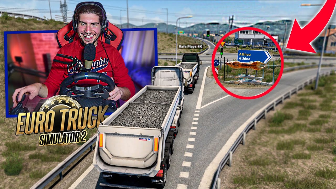 Επιστρέφουμε Ελλάδα για πάσχα! Euro Truck Simulator 2 GREEK