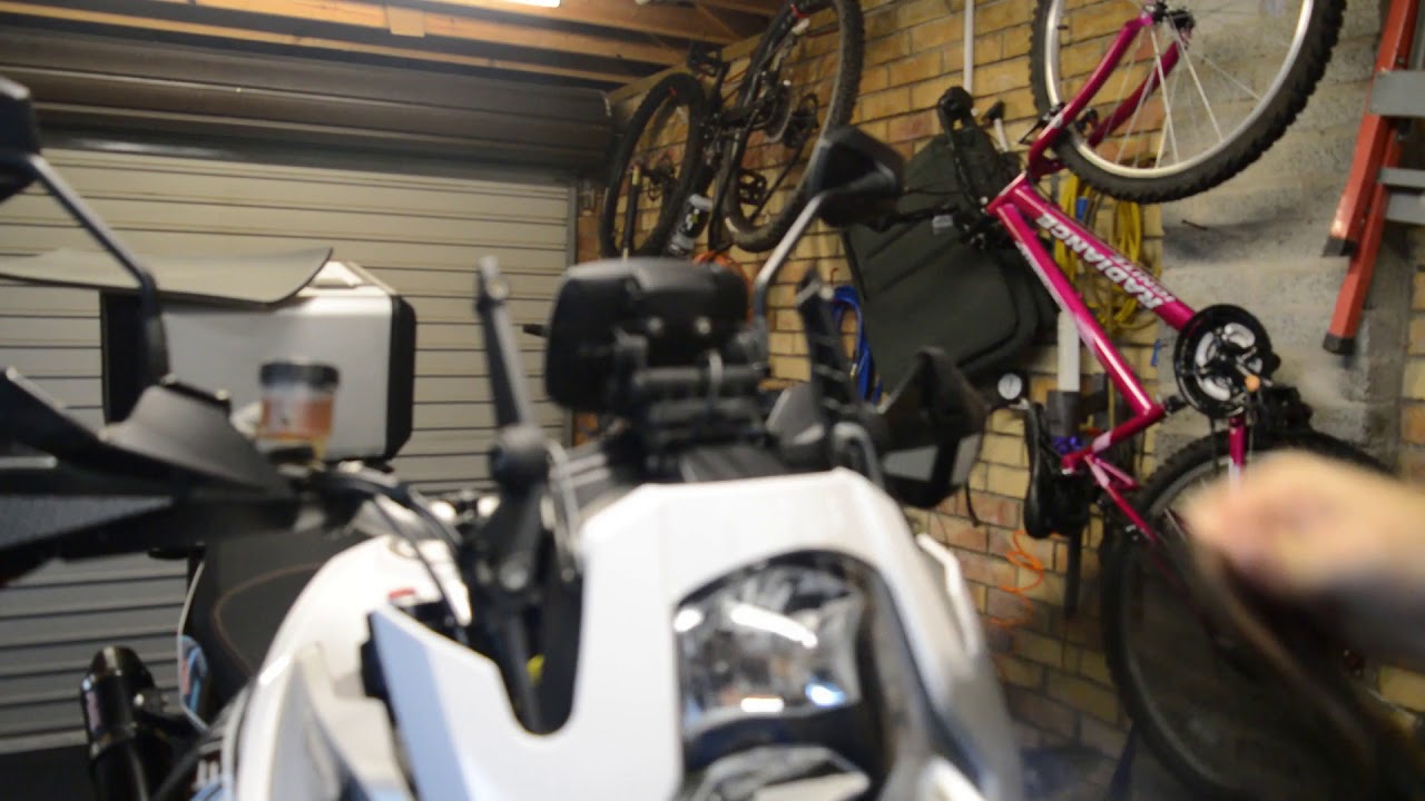 Ktm 1190 adventure/r headlight removal the easy way.