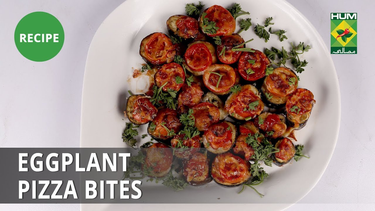 Eggplant Pizza Bites Recipe | Dawat | Abida Baloch | Italian Food
