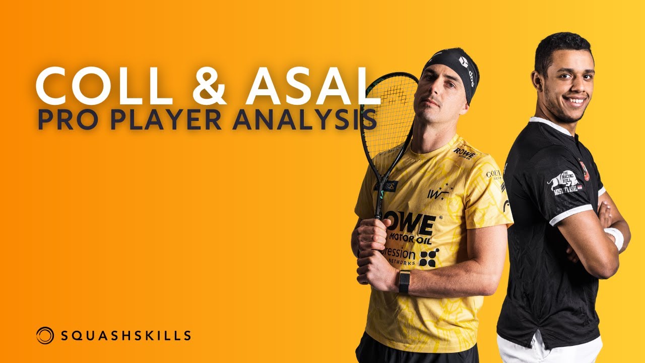Squash Pro Player Analysis: Movement - Coll & Asal