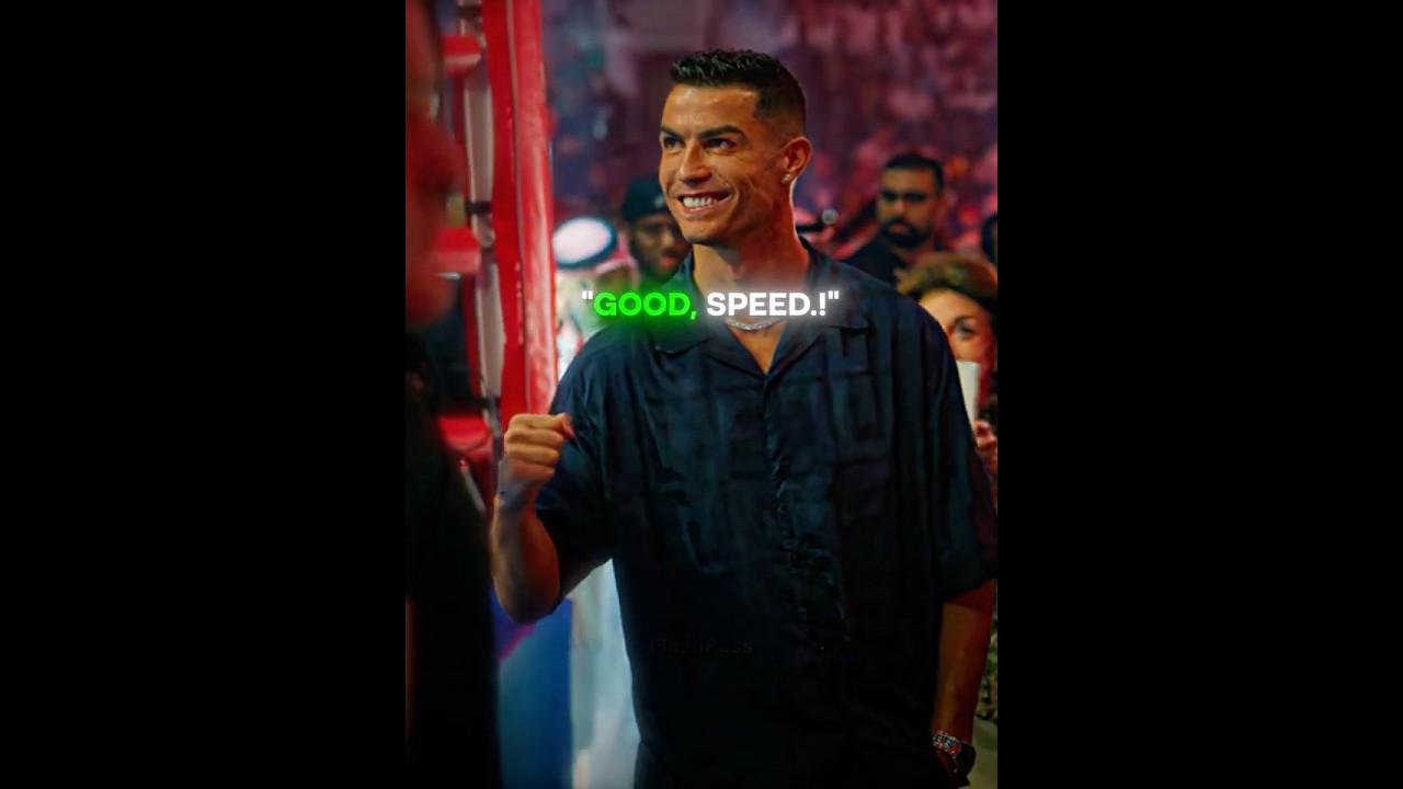 Ronaldo And IShowSpeed Support Each Other😉