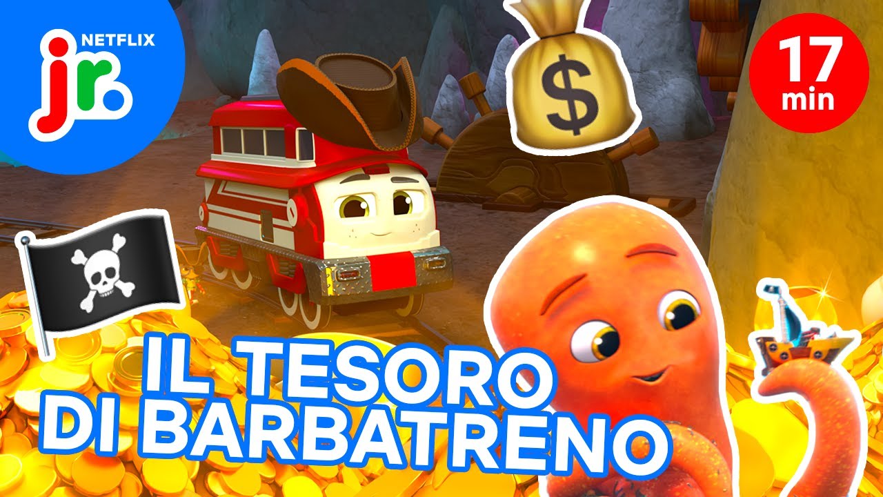 UNA SUPER AVVENTURA PIRATESCA 🏴&zwj;☠️ Mighty Express | Netflix Jr Italia