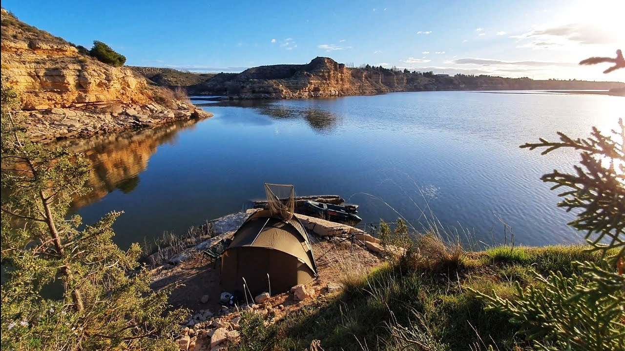 Carpfishing España. río ebro-TIERRA DE GIGANTES 1 Karpfenangeln.samsung note10+.angling