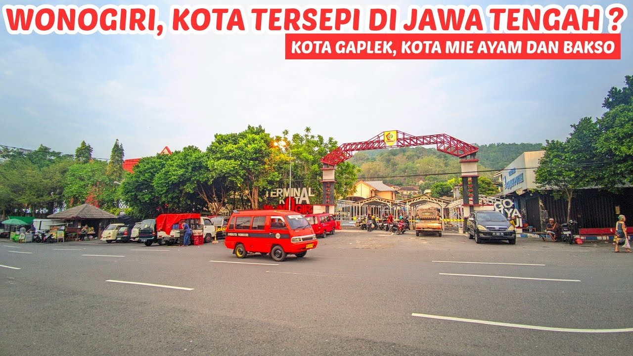 Suasana Kota Gaplek Wonogiri, Kota Paling Sepi di Jawa Tengah ❓