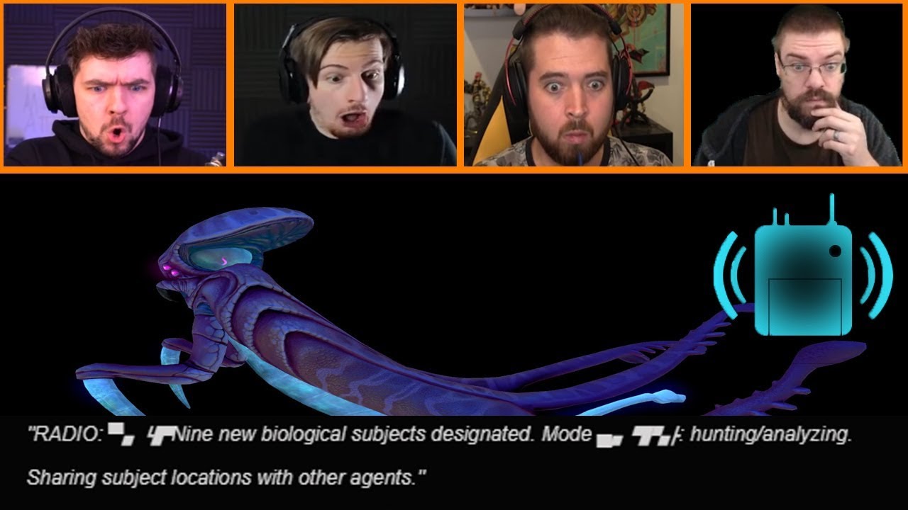 Let's Players Reaction To Warper Radio Message | Subnautica