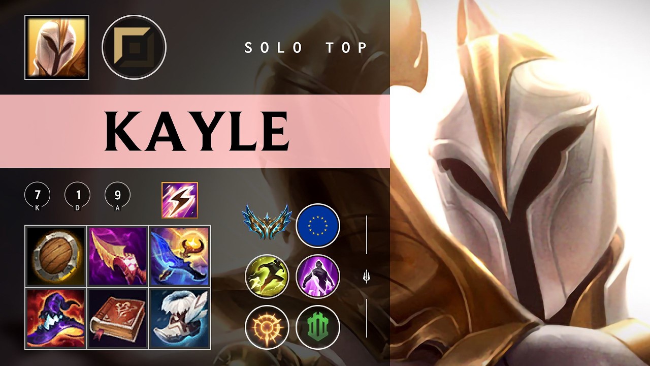 Kayle Top vs Rumble - EUW Challenger Patch 26.05