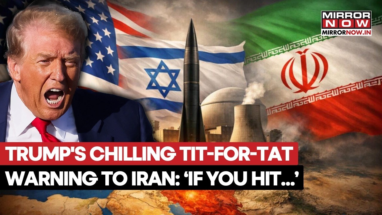Trump's Chilling Tit-For-Tat Warning To Iran After Khamenei's Death, Says 'If You Hit...' | Watch