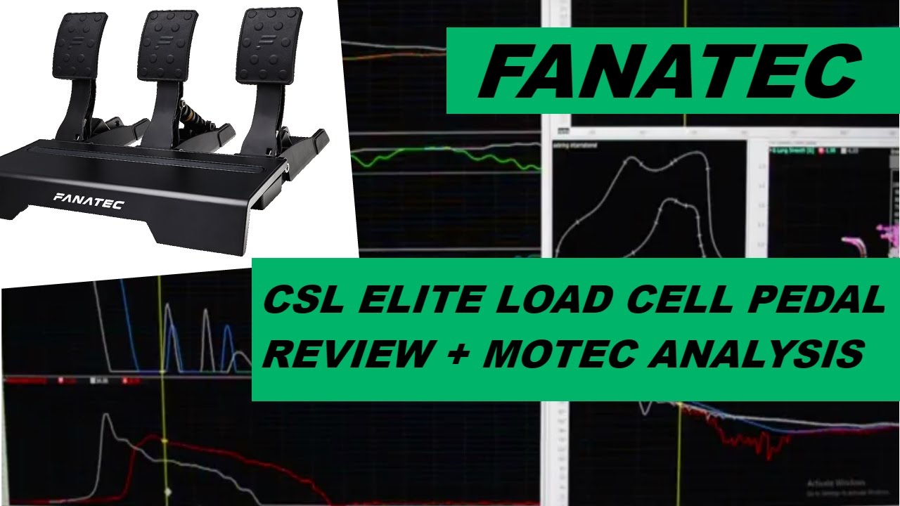 Fanatec CSL LC Pedal Review & Motec Analysis