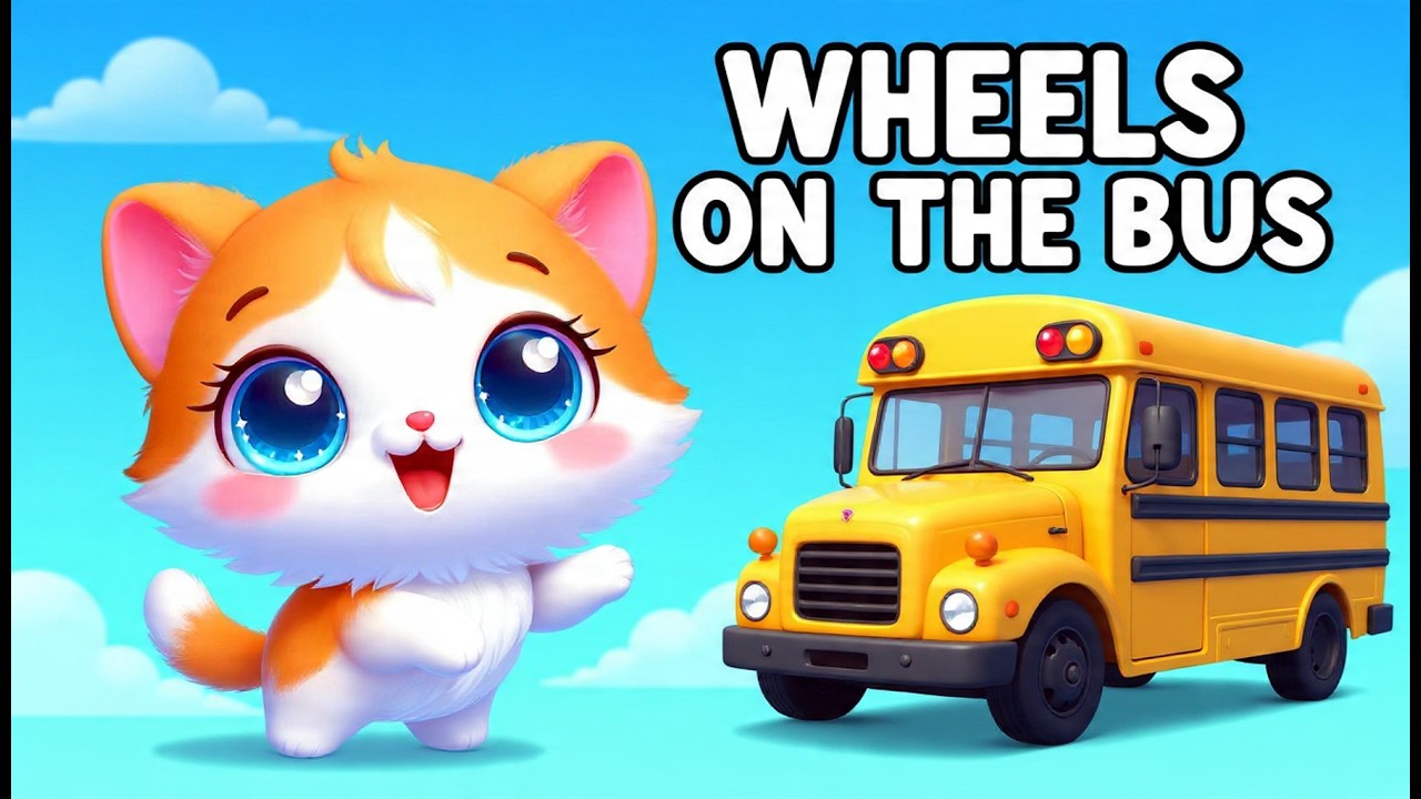 Wheels on the Bus 🚌 | Las Ruedas del Autobús | Lulu & Friends🐱