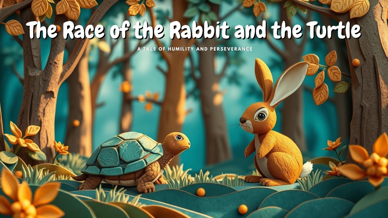 The Race of the Rabbit and the Turtle: A Tale of Humility and Perseverance | Naptime Stories