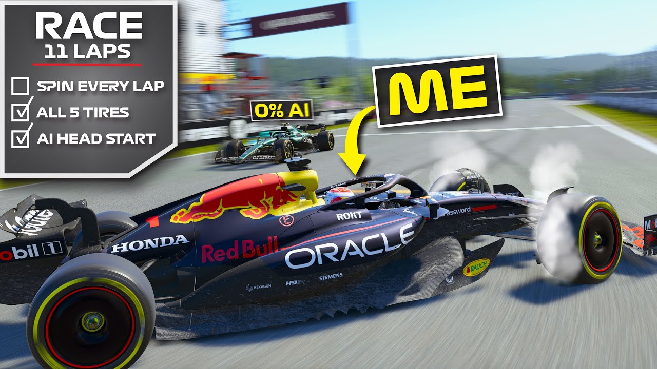 Can I Beat The 0% AI While SPINNING EVERY LAP?