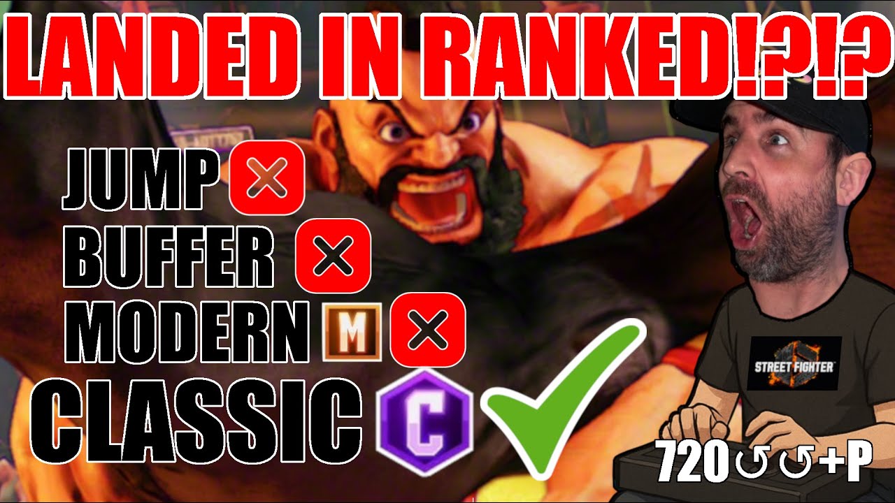 Zangief’s Standing 720… I LANDED IT IN RANKED?!