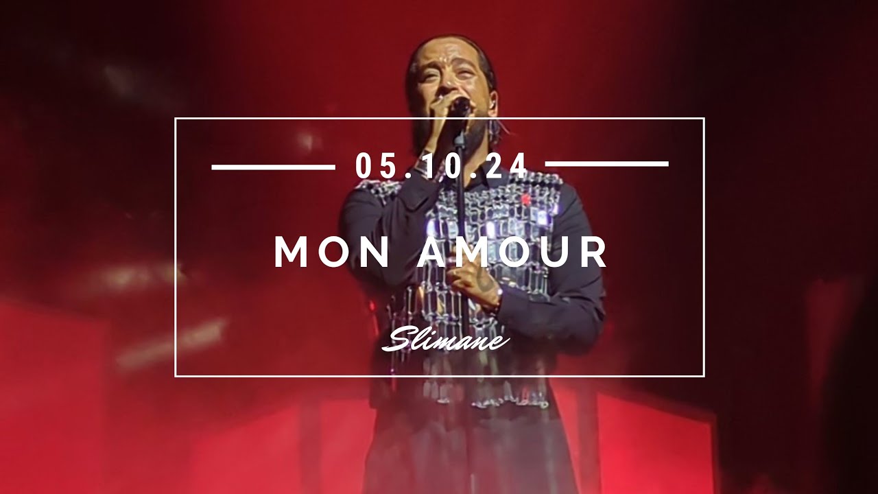 Slimane - Mon Amour l 05/10/2024 Bruxelles
