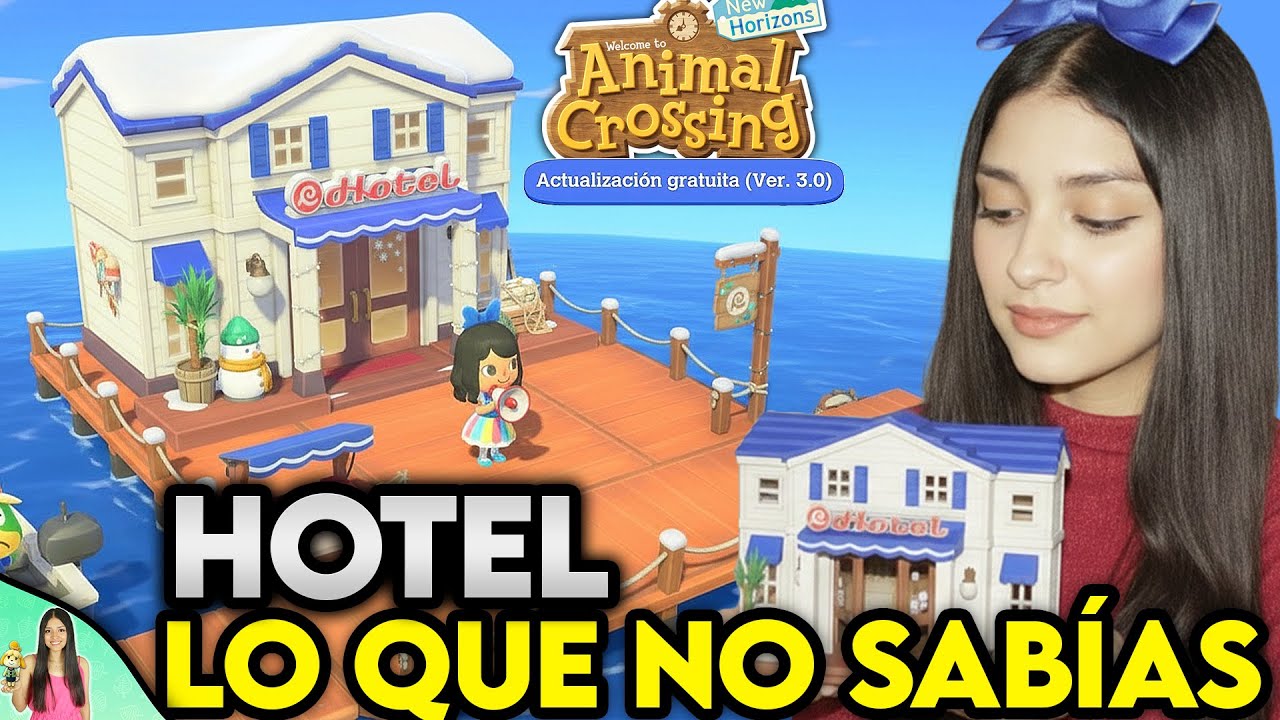 Lo que NO te CONTARON sobre el HOTEL (Animal Crossing New Horizons 3.0)