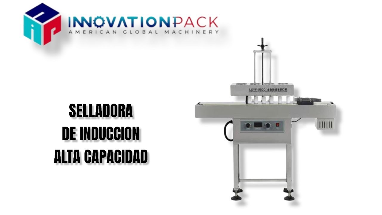 SELLADORA DE INDUCCION ALTA CAPACIDAD DIAMETROSPEQUEÑOS AUTOMATICA LGYF-1900