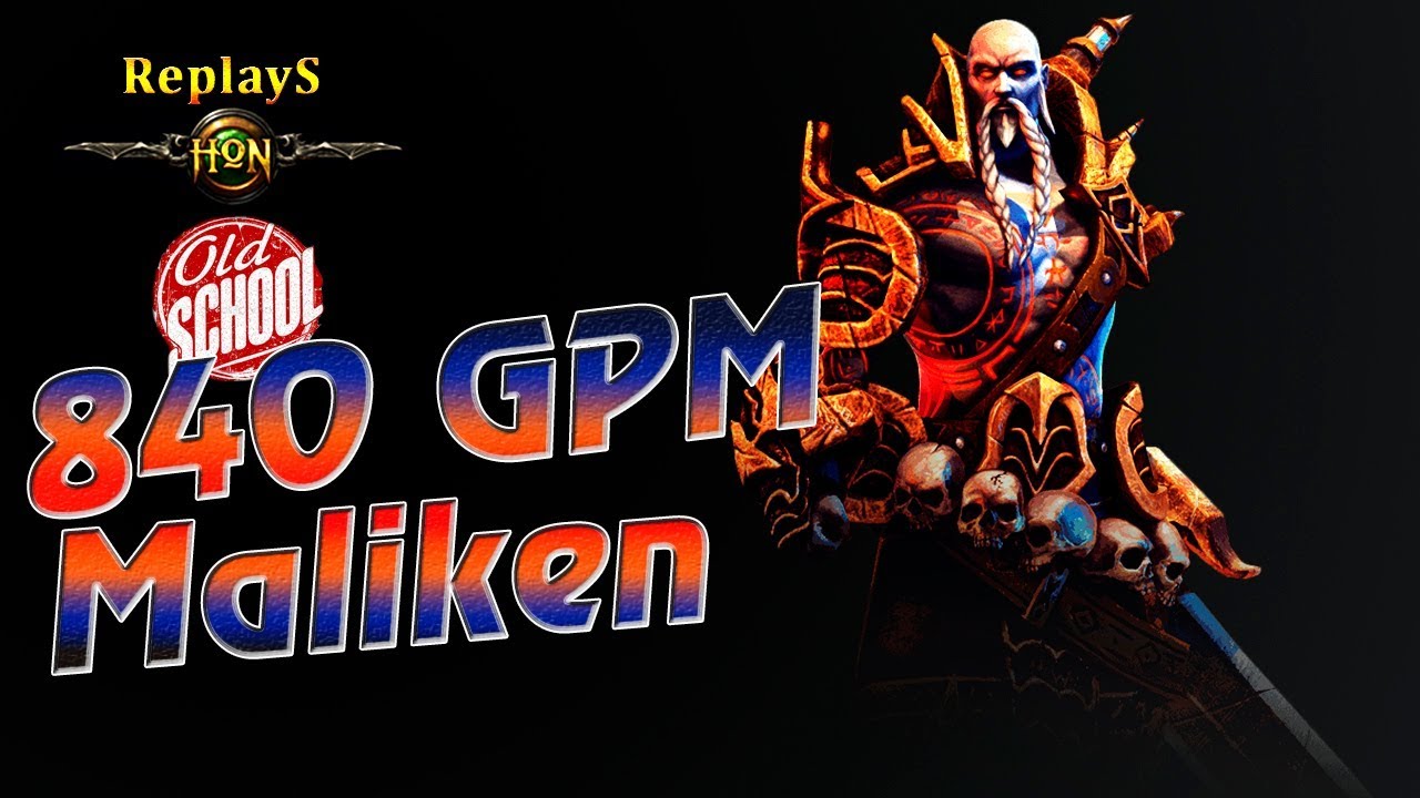 HoN replays - 840 GPM - Maliken - 🇸🇬 Koomanp Legendary I
