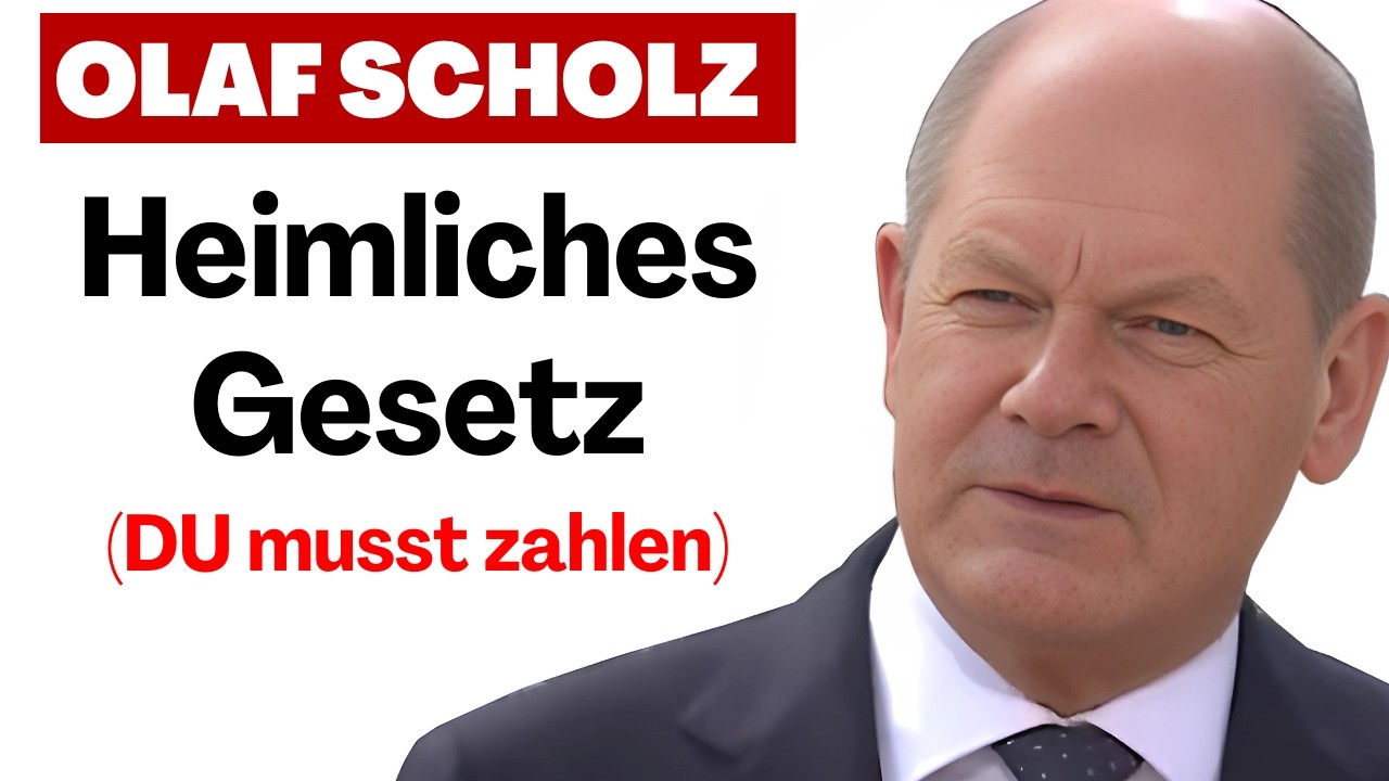 Unbezahlbar? Tausende Euro an zusätzlichen Steuern kommen!  (Olaf Scholz, Bundesregierung)