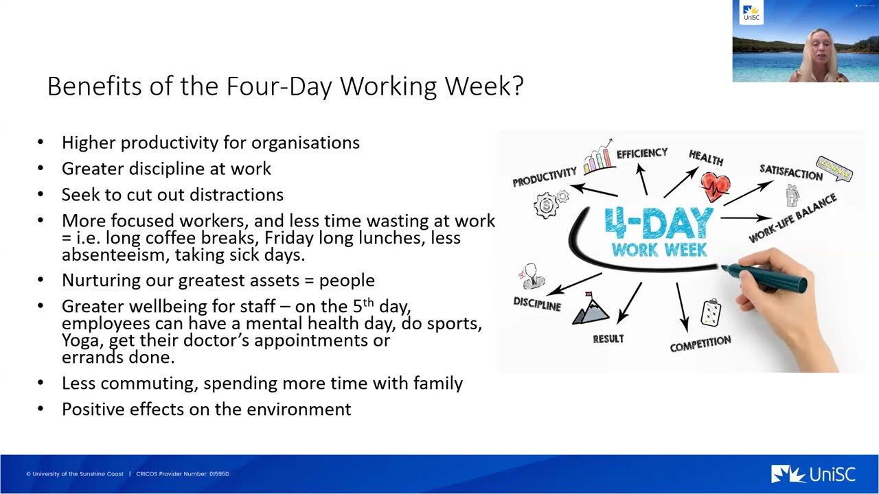 Postgraduate Business Masterclass – The future of work: Rethinking the work week