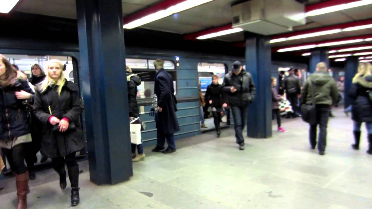 Budapest M3 Metro: Nyugati pályaudvar [1080p]