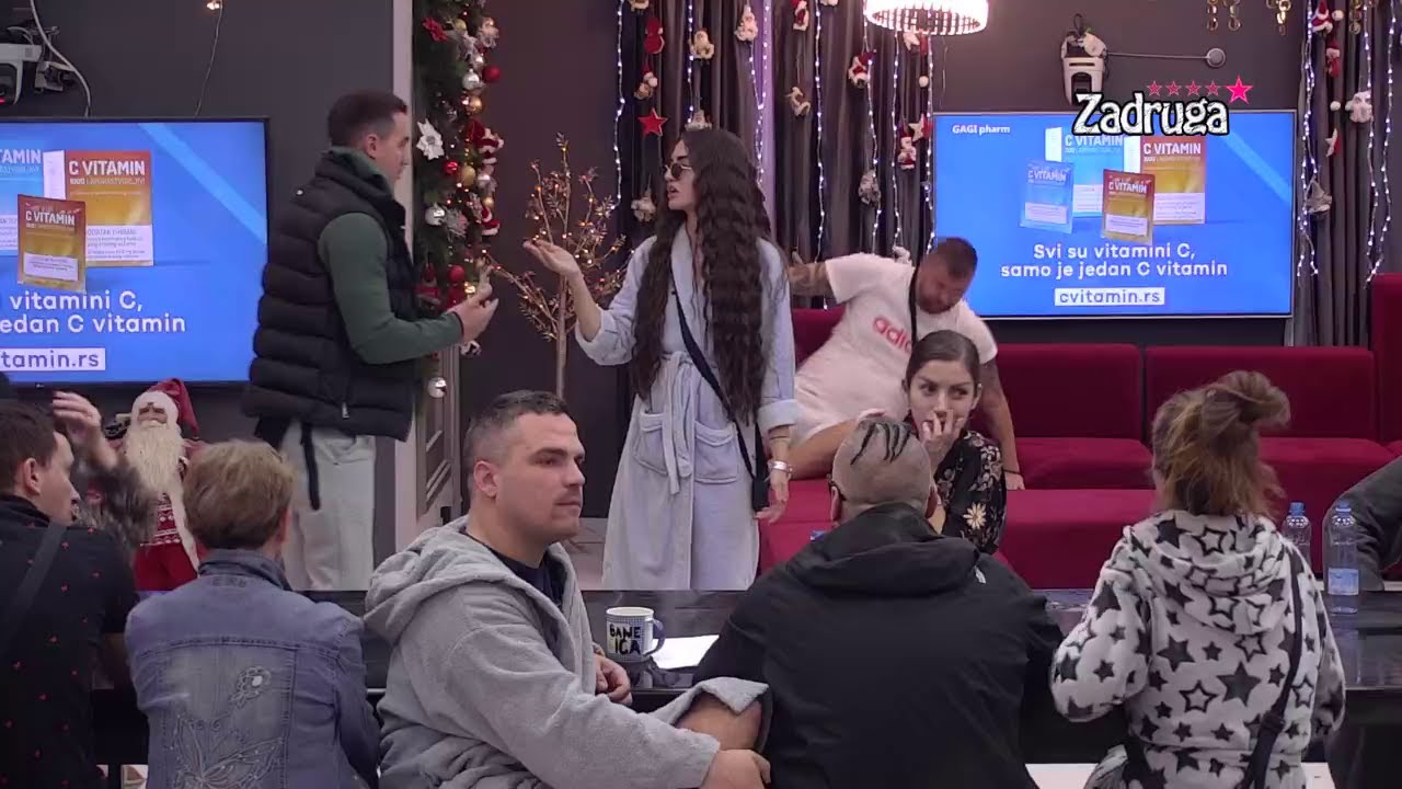 Zadruga 5 - Anđela i Mateja u žestokom ratu zbog Dalile i Dejana - 05.12.2021.