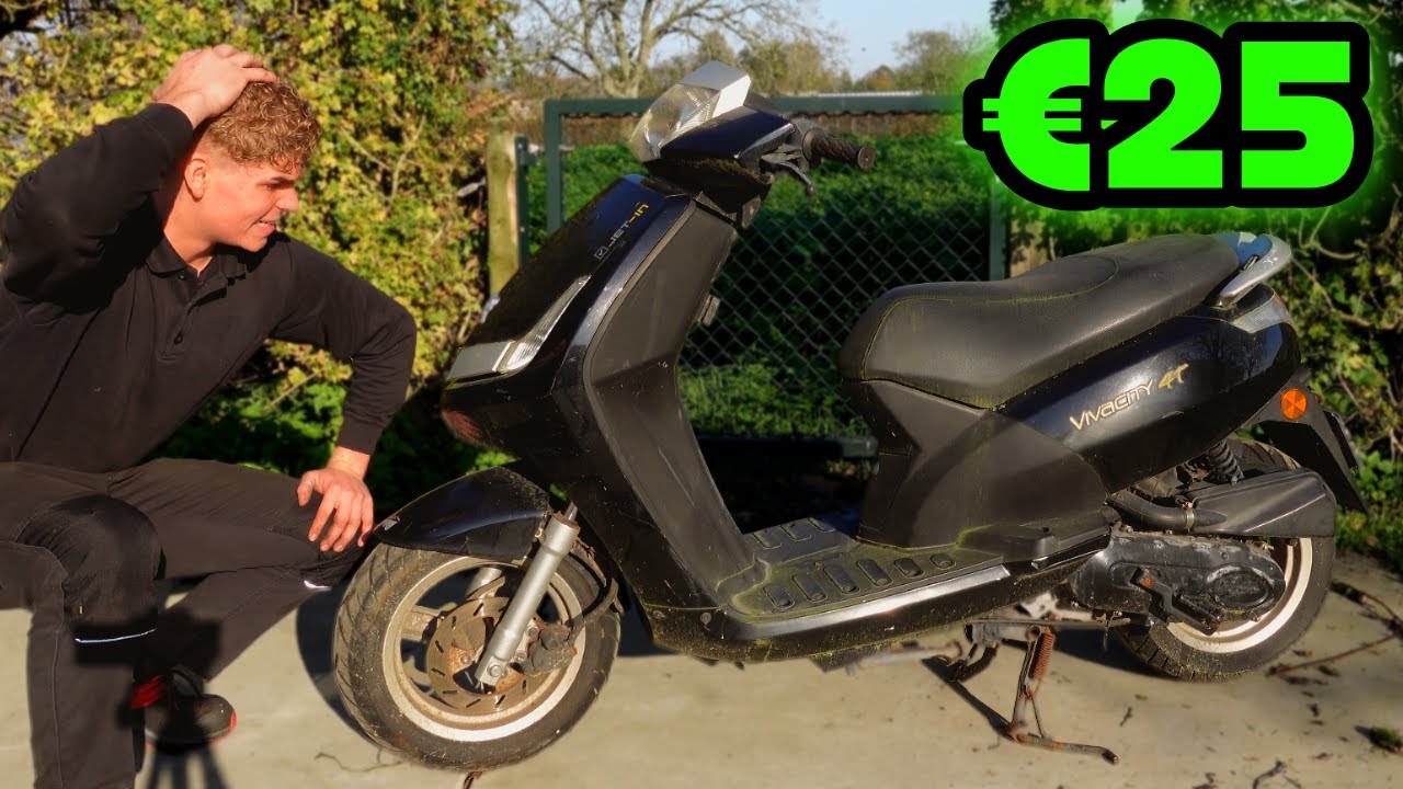 Deze Scooter Gekocht Voor €25