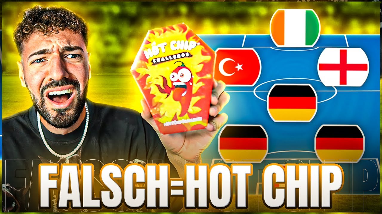 VEREIN ERRATEN oder HOT CHIP CHALLENGE 🔥🔥
